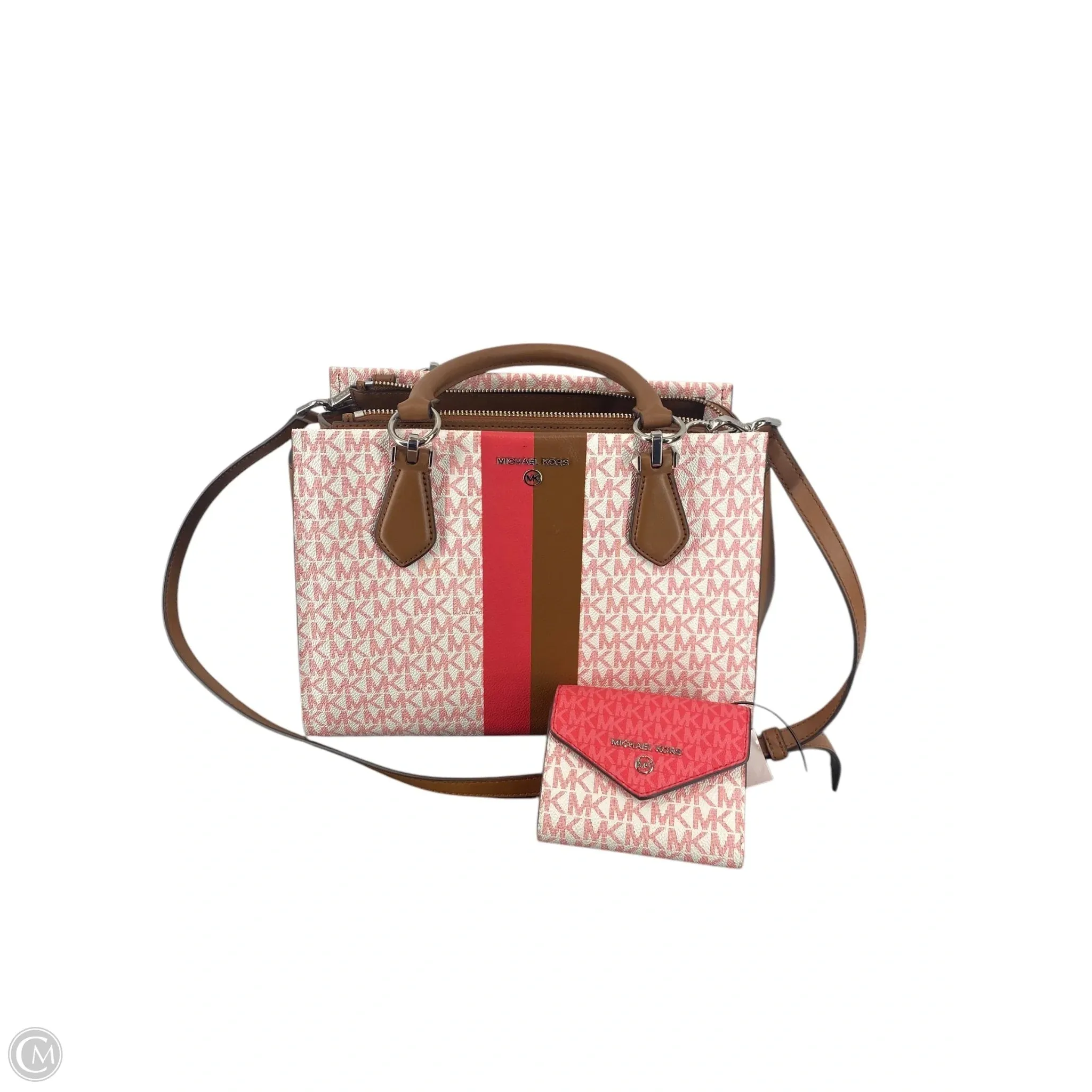 Crossbody Designer By Michael Kors, Size: Medium