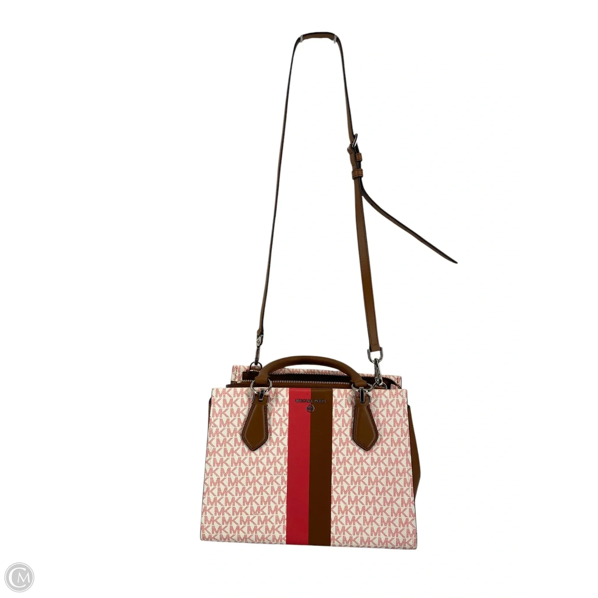 Crossbody Designer By Michael Kors, Size: Medium