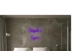 Custom order: Steph's
  Gym