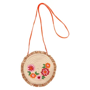 Dahlia Straw Bag