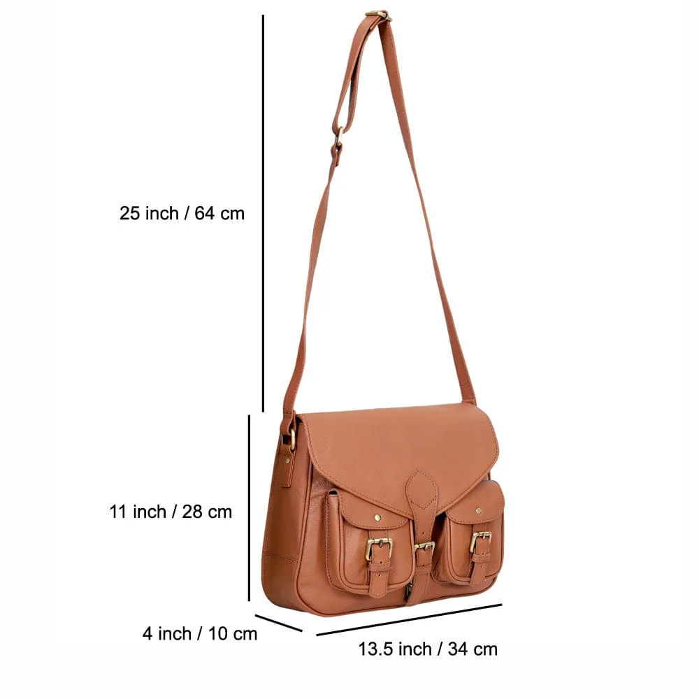 Dakota Leather Saddlebag