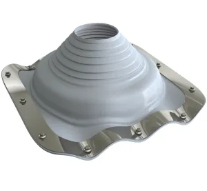 Dektite® Premium EPDM Pipe Flashing For Metal Roofs - Grey (75 - 175mm)