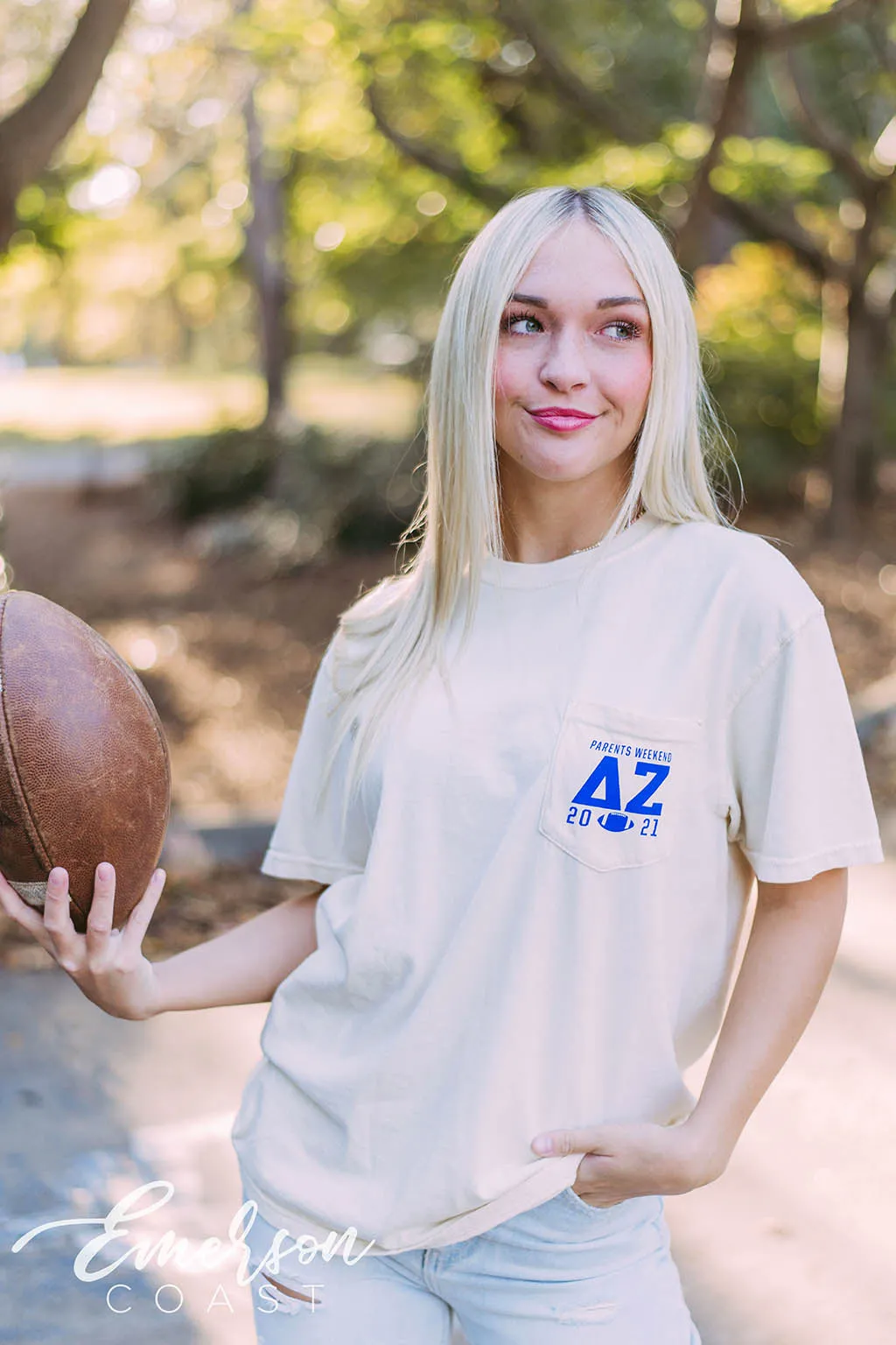 Delta Zeta Stadium Parents Weekend Tee