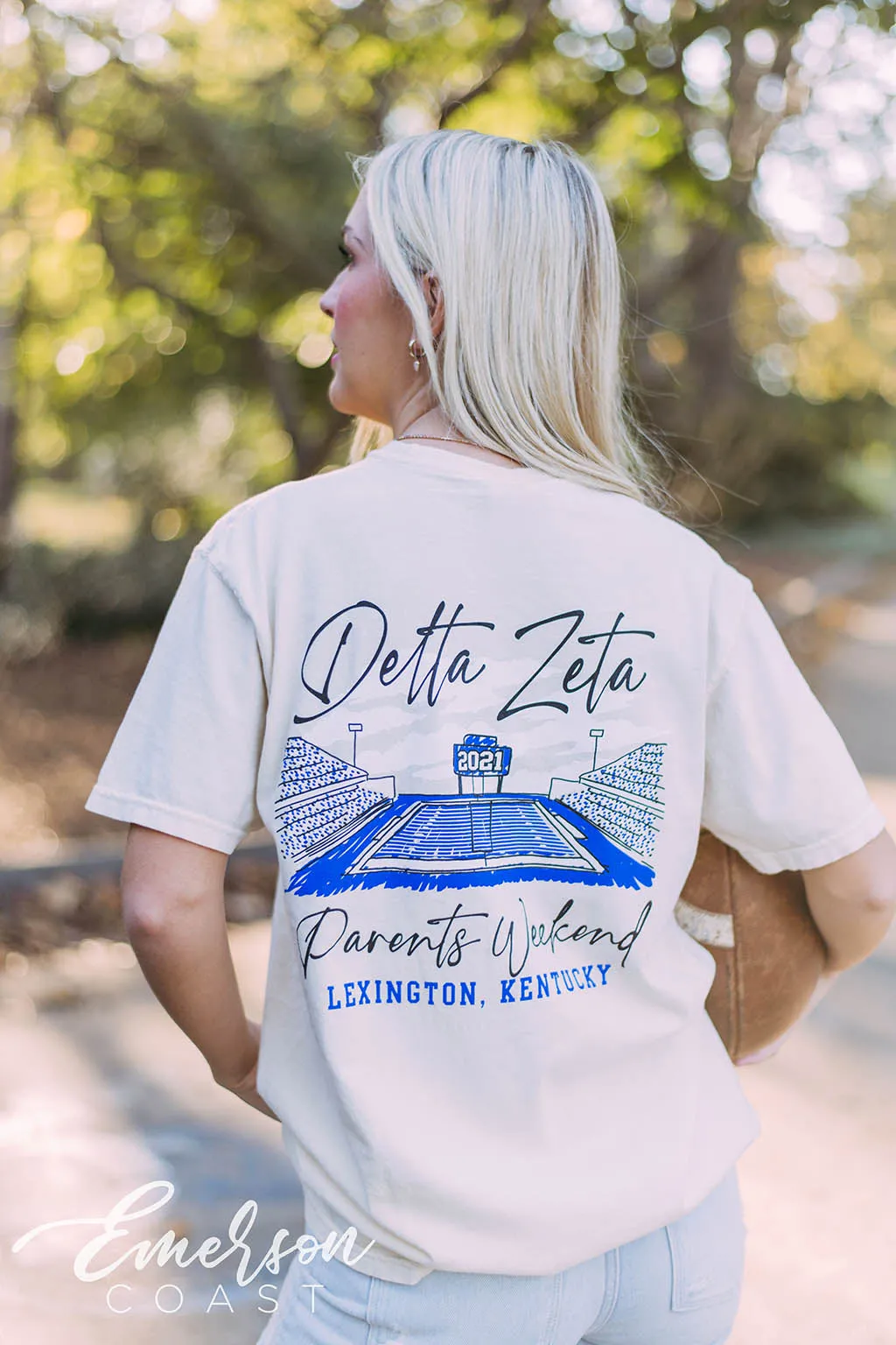Delta Zeta Stadium Parents Weekend Tee