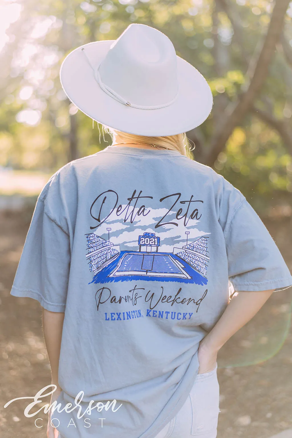 Delta Zeta Stadium Parents Weekend Tee