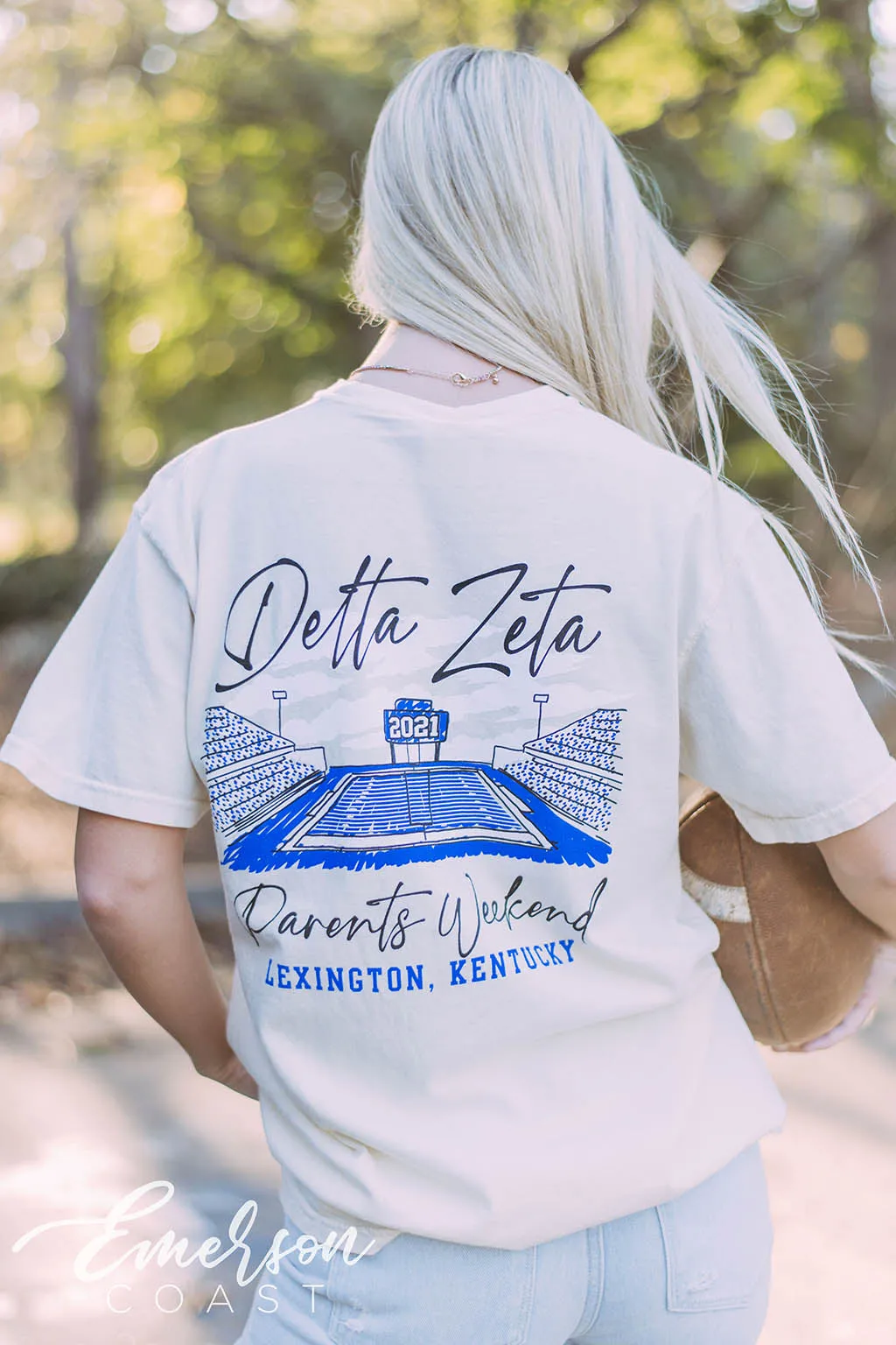 Delta Zeta Stadium Parents Weekend Tee
