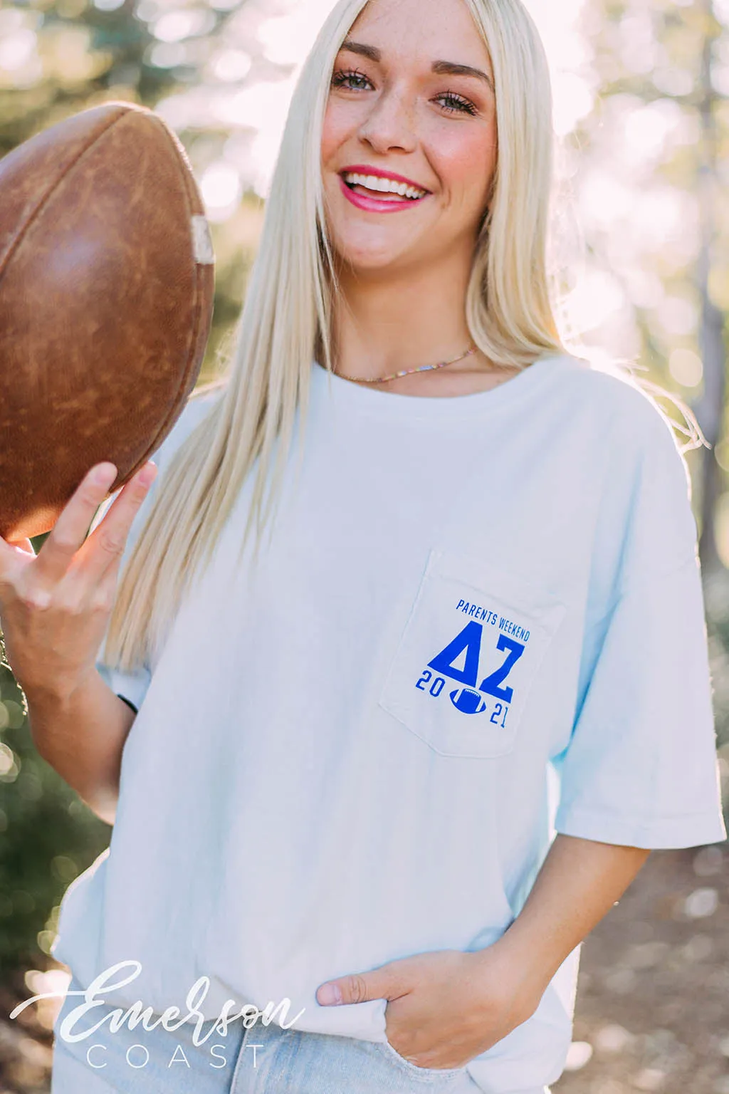 Delta Zeta Stadium Parents Weekend Tee