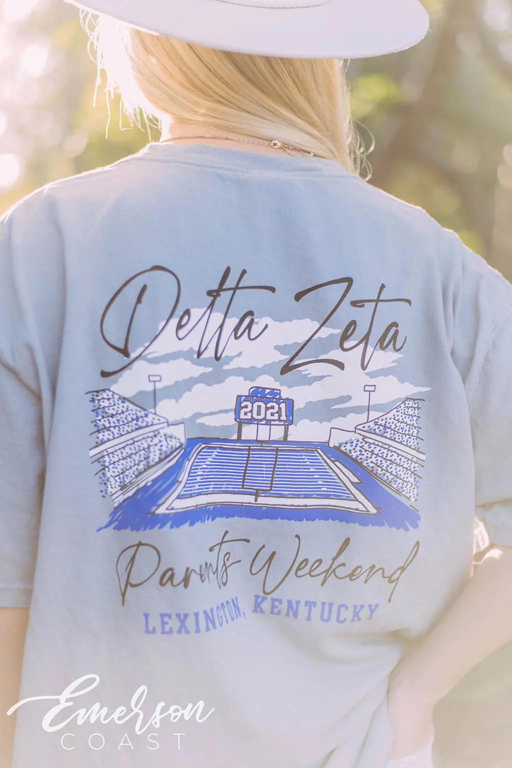 Delta Zeta Stadium Parents Weekend Tee