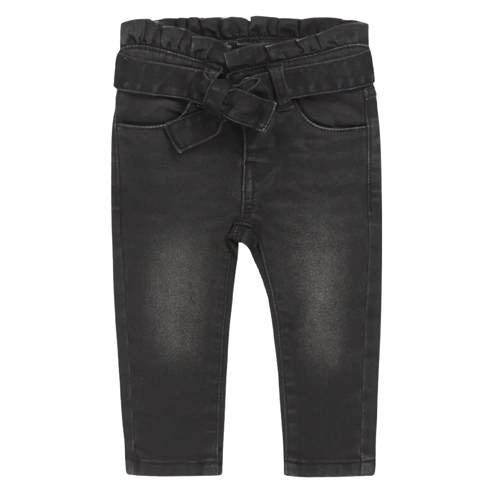 Dirkje Jeans - Paperbag style Black