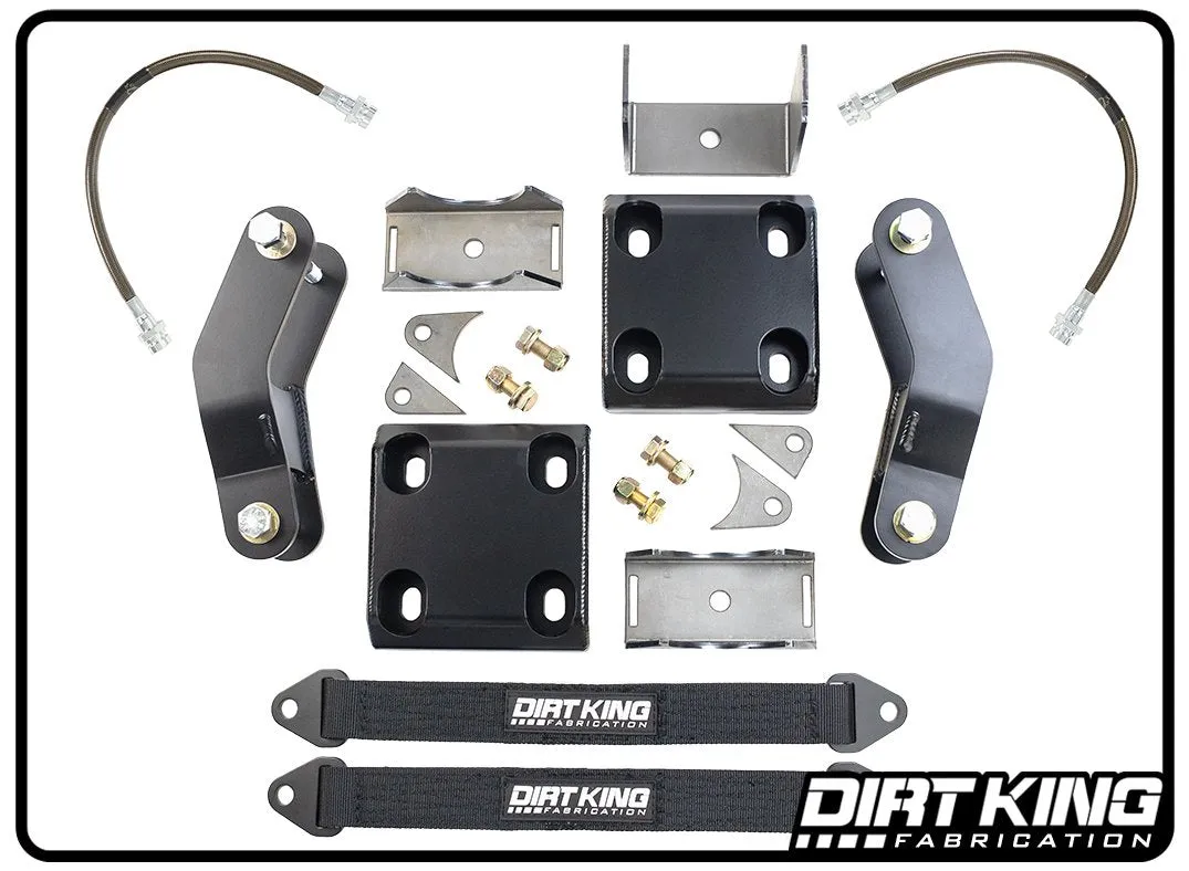 Dirt King Long Travel Spring Under Kit Toyota Tundra 2007-2021