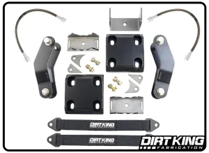 Dirt King Long Travel Spring Under Kit Toyota Tundra 2007-2021