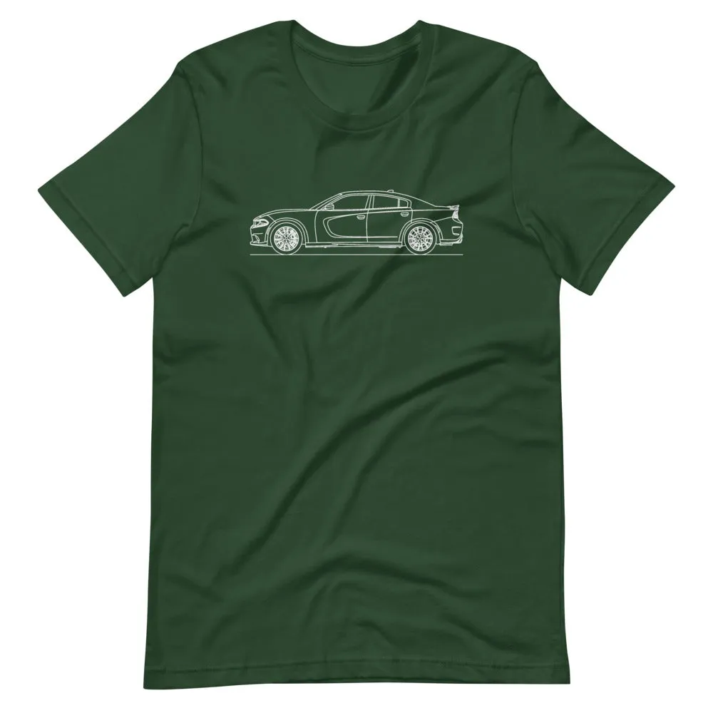 Dodge Charger Hellcat Outline T-shirt