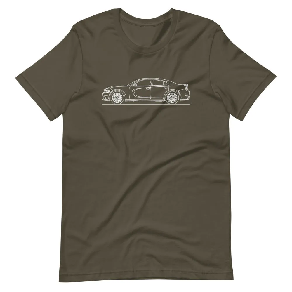 Dodge Charger Hellcat Outline T-shirt
