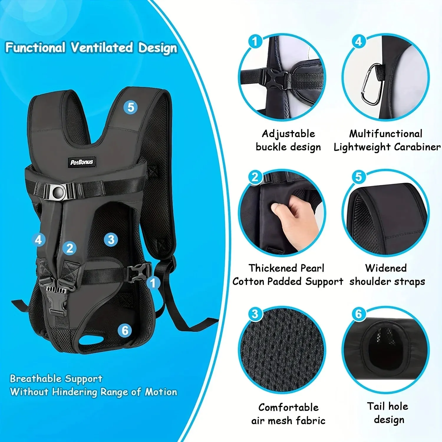 Dog Carrier Backpack