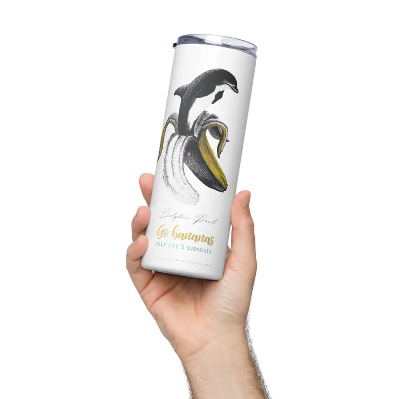 Dolphin Peel Travel Tumbler & Canister