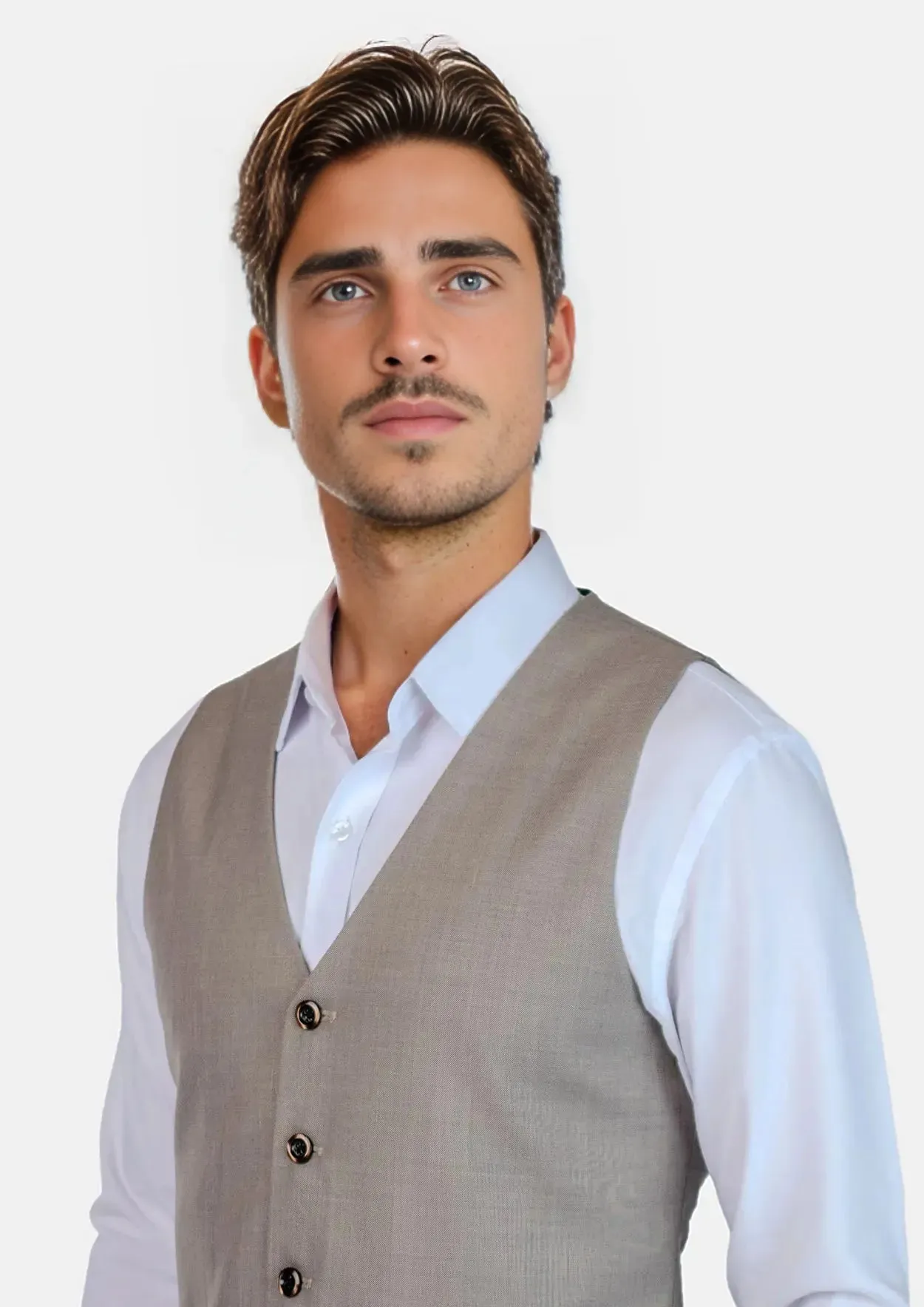 Dorian Grey Sharkskin Vest
