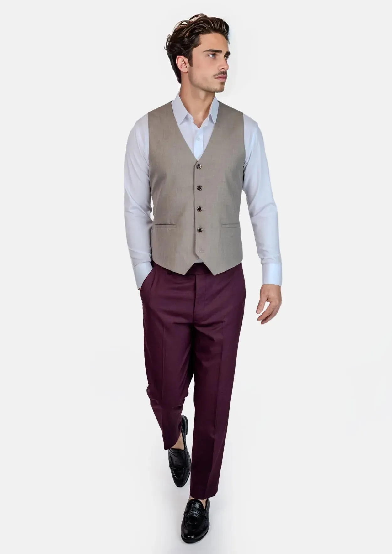 Dorian Grey Sharkskin Vest