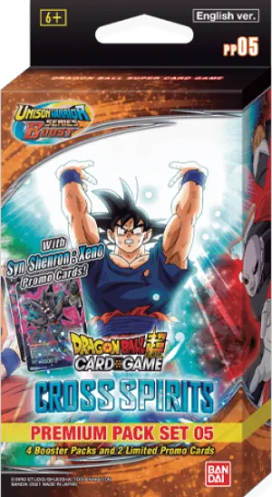 Dragon Ball Super CG: Premium Pack Set 05 (PP05): Cross Spirits