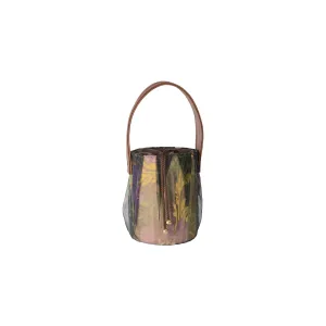 Draped Organza Mini Bucket
