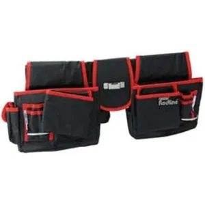 Draper Double Tool Pouch, Black Dr-67832