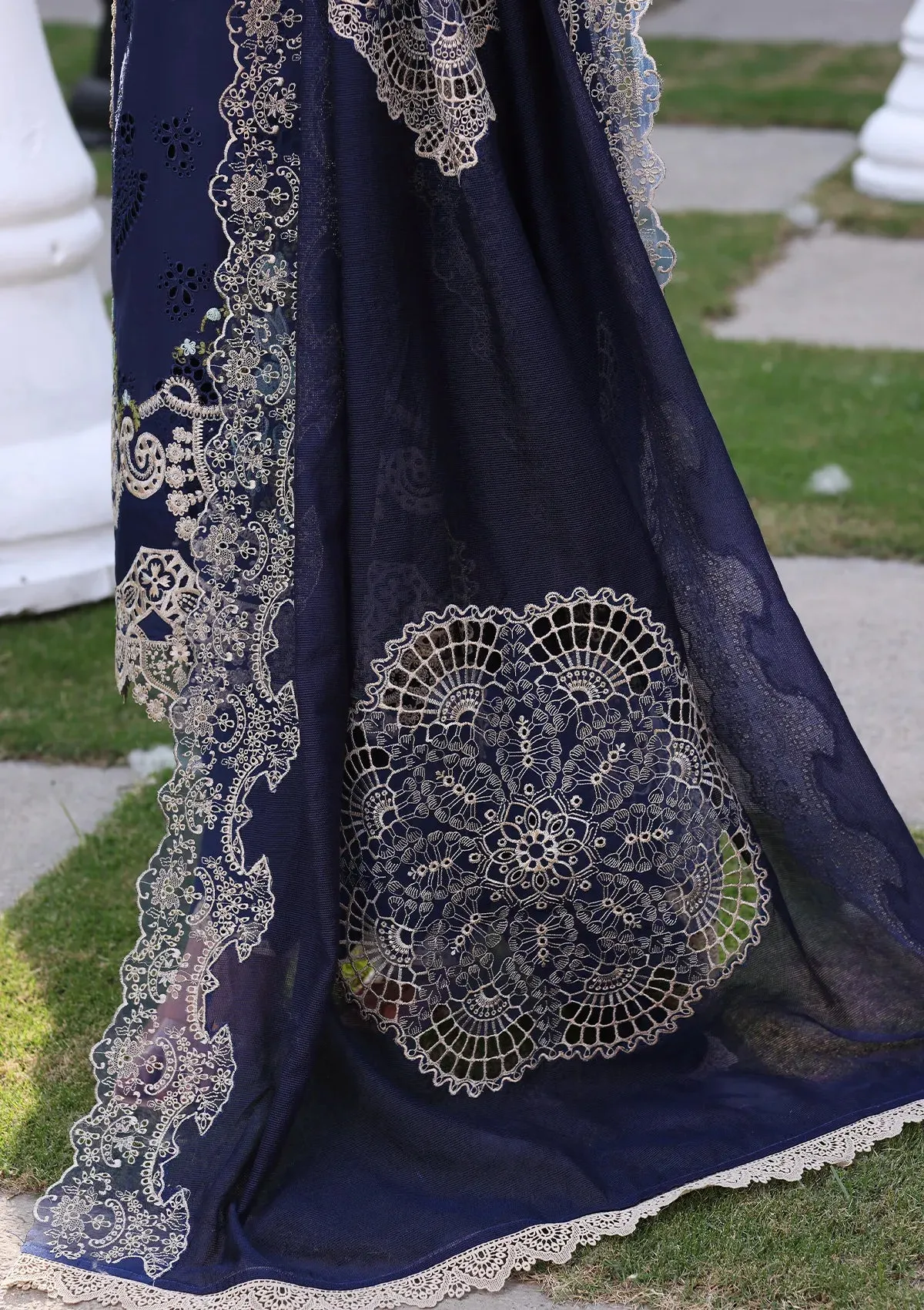 ECF-04B MYSTERIA | Elaf Premium festive Chikankari collection2023