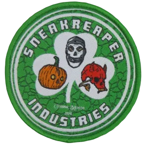 Ed’s Manifesto/Sneakreaper Industries “Silver Shamrock” Halloween 2024 Morale Patch