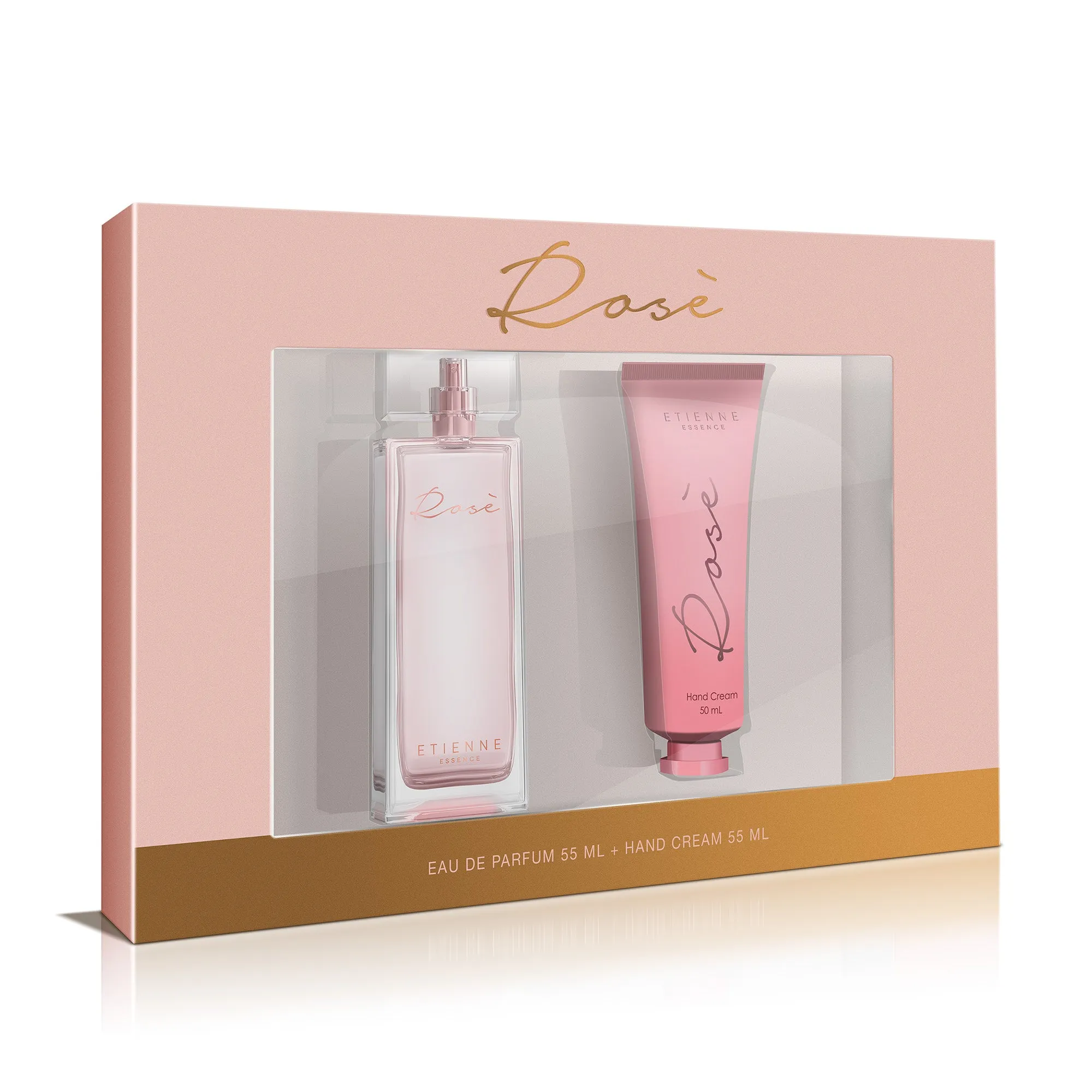 Etienne Essence Rosé 55ml    Hand Cream 50ml EDP
