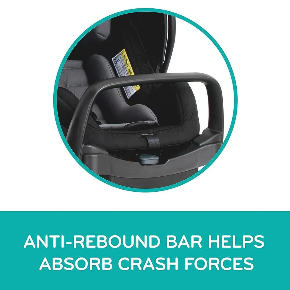 Evenflo Pivot Xpand™ Travel System w/ LiteMax Infant Car Seat - Ayrshire Black