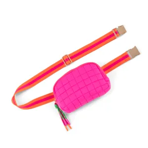 Ezra Belt Bag - Magenta