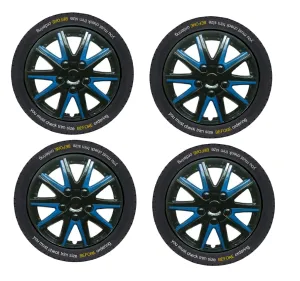 Fiat Palio Weekend Black Blue Wheel Trims Covers (1996-2016)