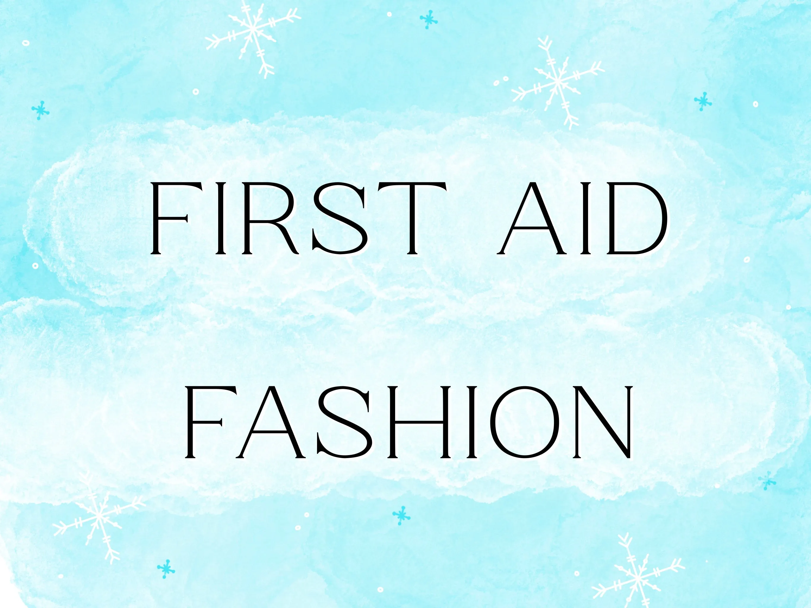 .First Aid Fashion / POLYESTER