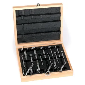 Fisch "Wave Cutter" Premium 7pc Forstner Bit Set - Imperial