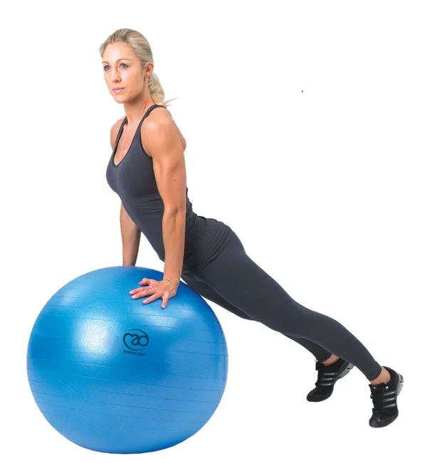 Fitness Mad Studio Swiss Ball, Pump & Online Guide - 75cm