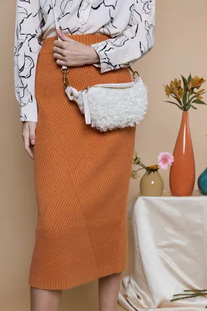 Fluffy Sheep Texture Bum Bag