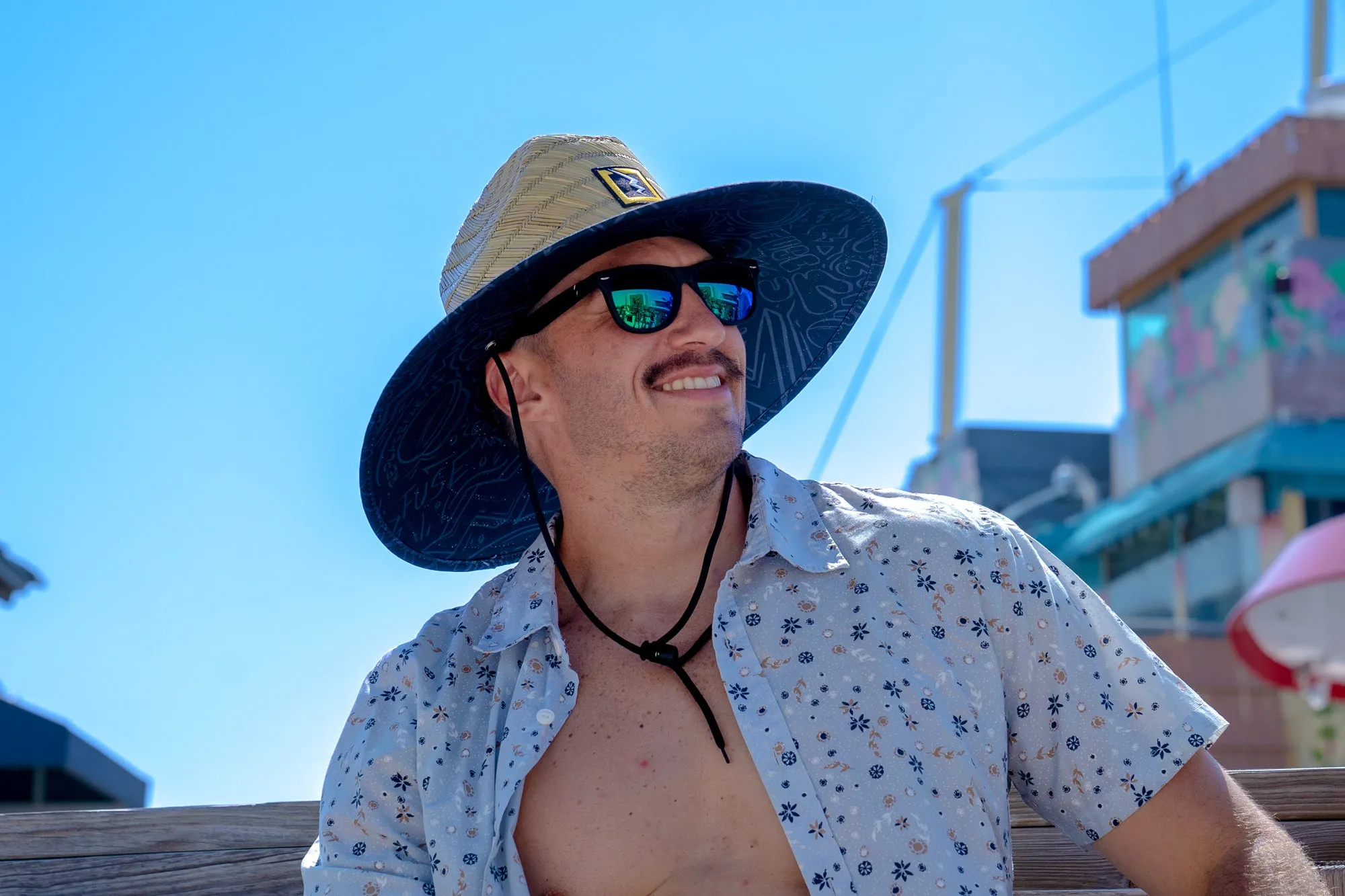 Fuse Beach Bum Straw Hat | Fuse Doodle