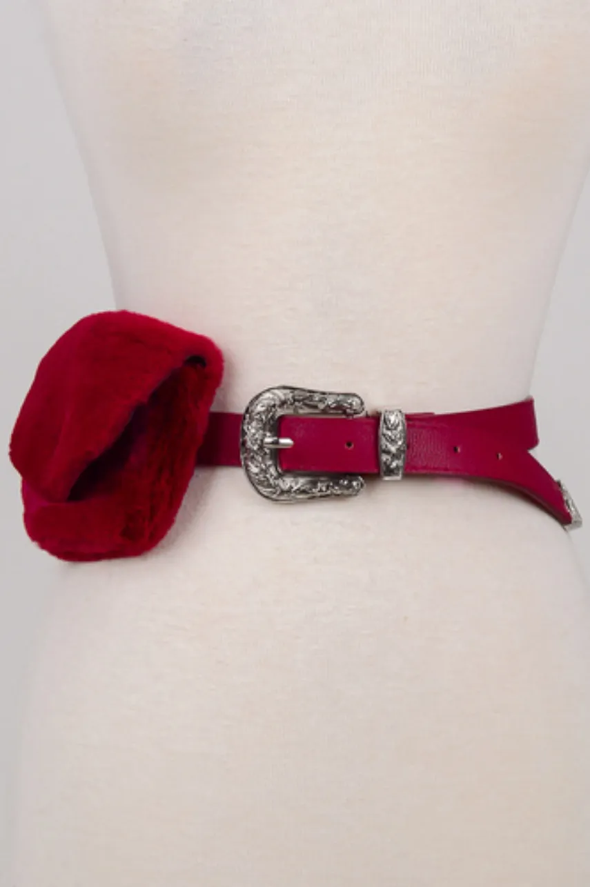 Fuzzy Belt Bag