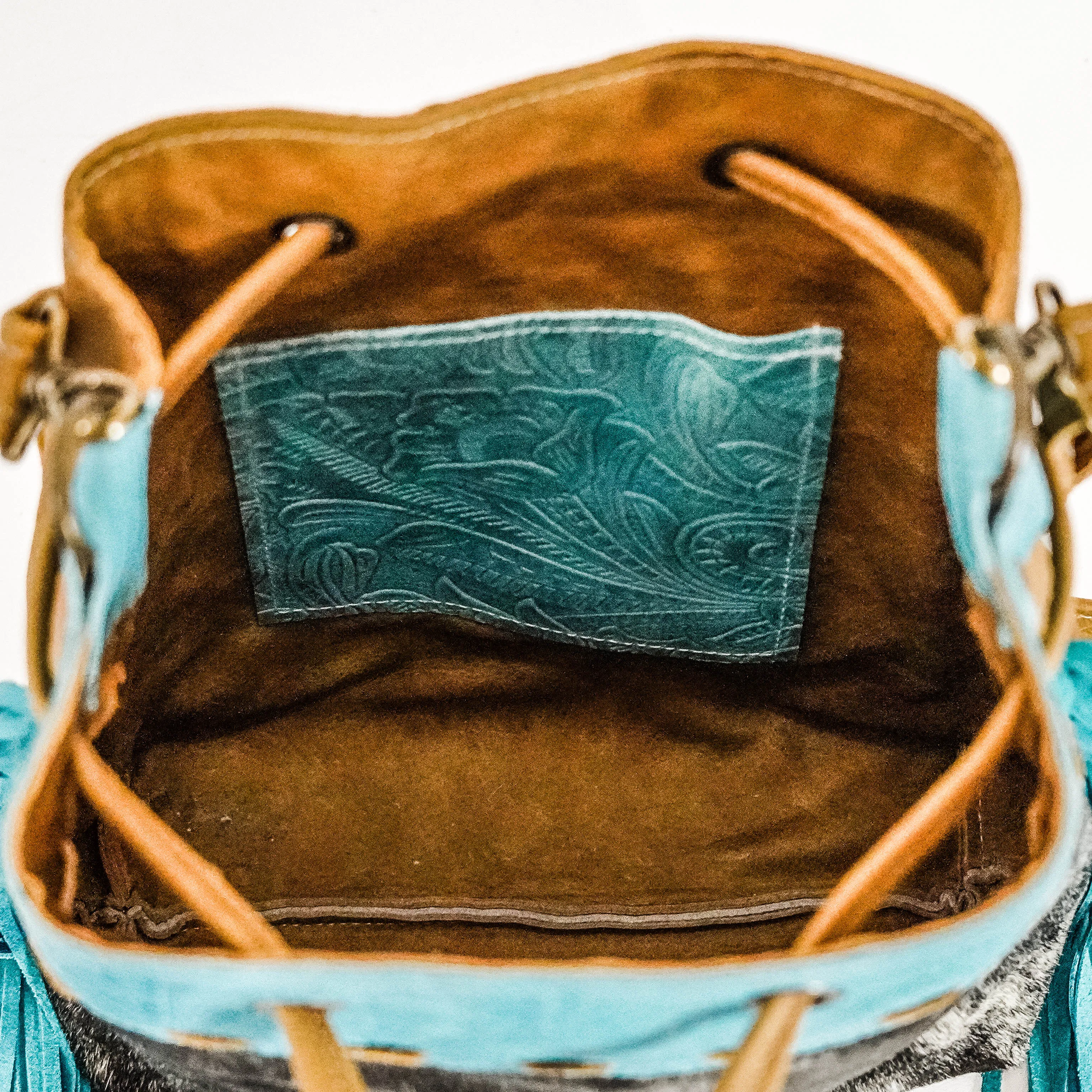 Gabby - Oil Spot w/ Turquoise Denver Tool