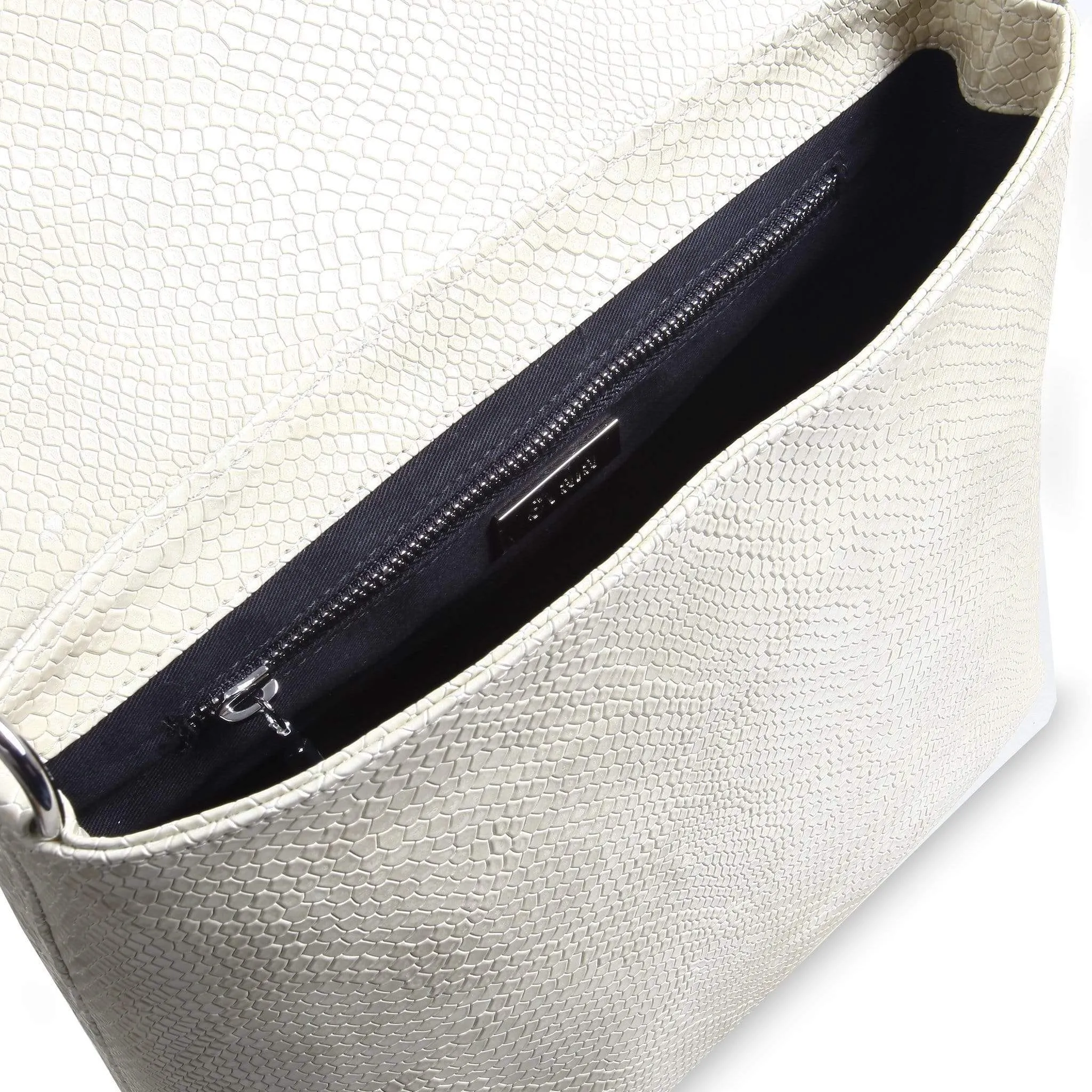Gemma Vegan Leather Backpack | Cream