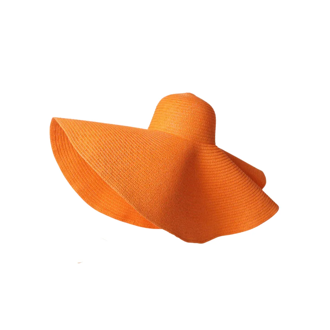 Giant Brim Woven Beach Hat