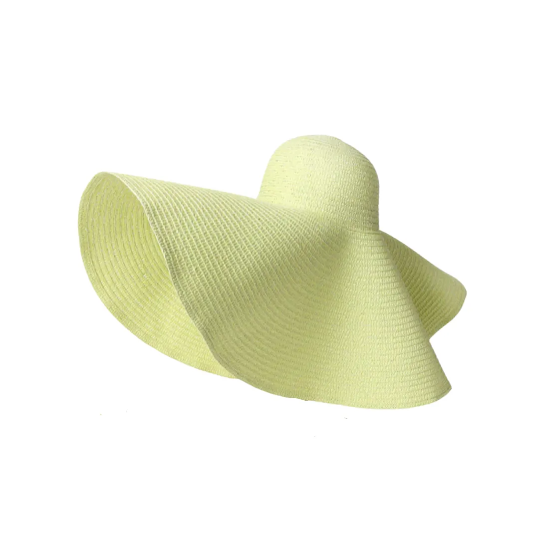 Giant Brim Woven Beach Hat