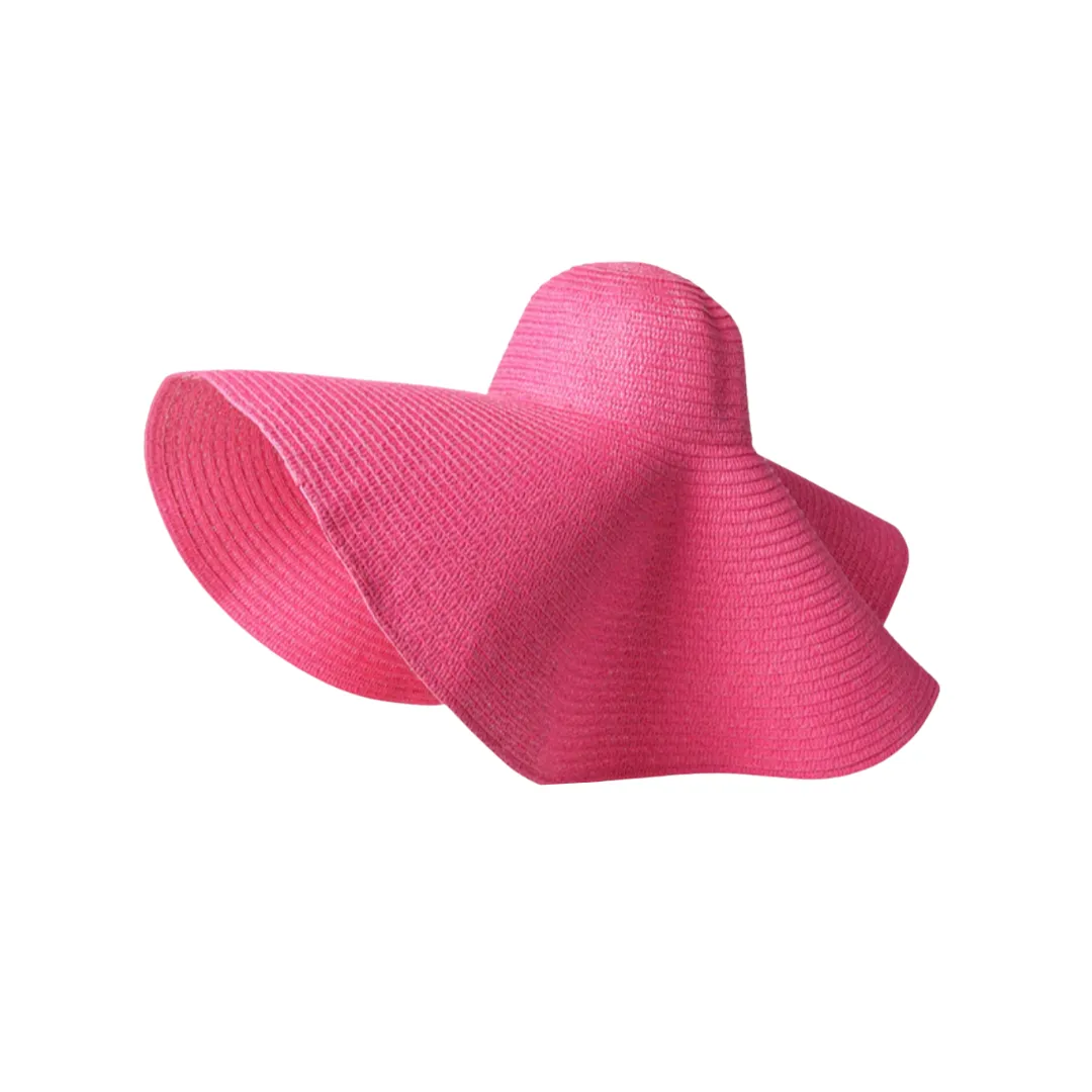 Giant Brim Woven Beach Hat