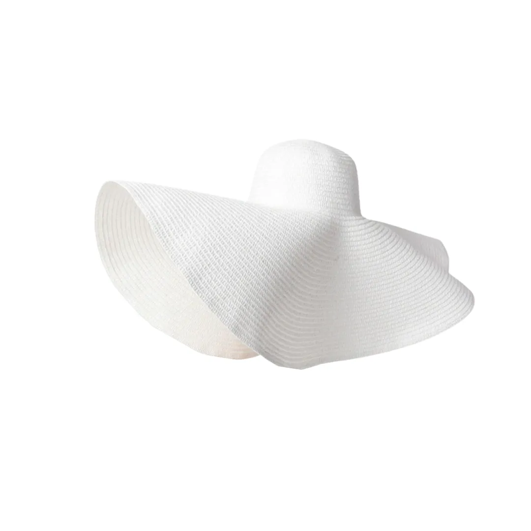 Giant Brim Woven Beach Hat