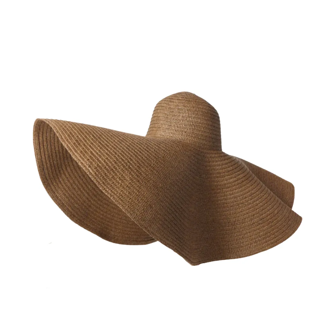 Giant Brim Woven Beach Hat