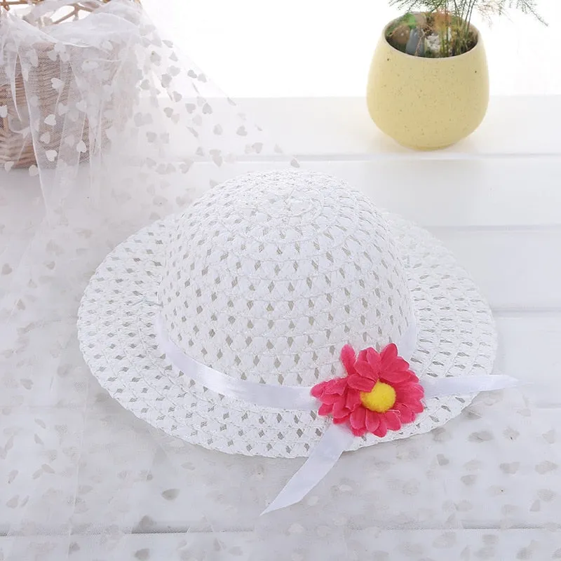 Girls Beach Hat Set