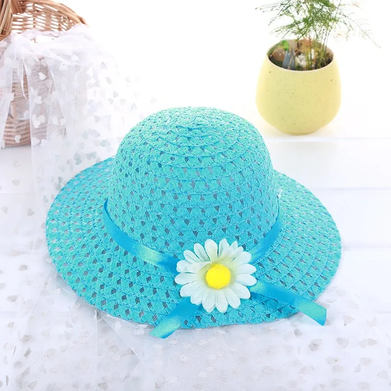 Girls Beach Hat Set