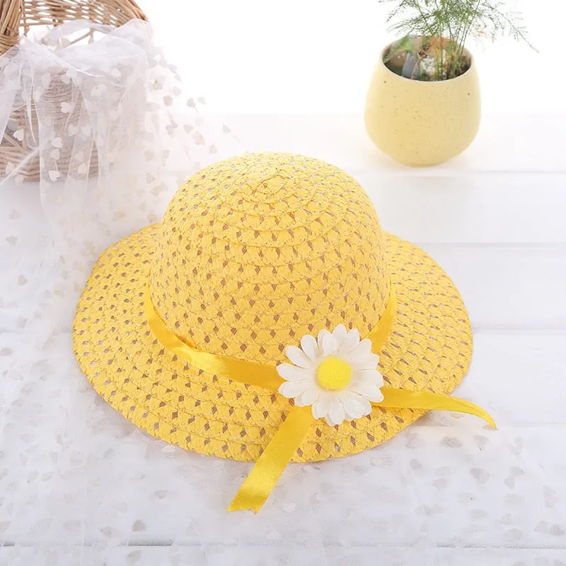 Girls Beach Hat Set