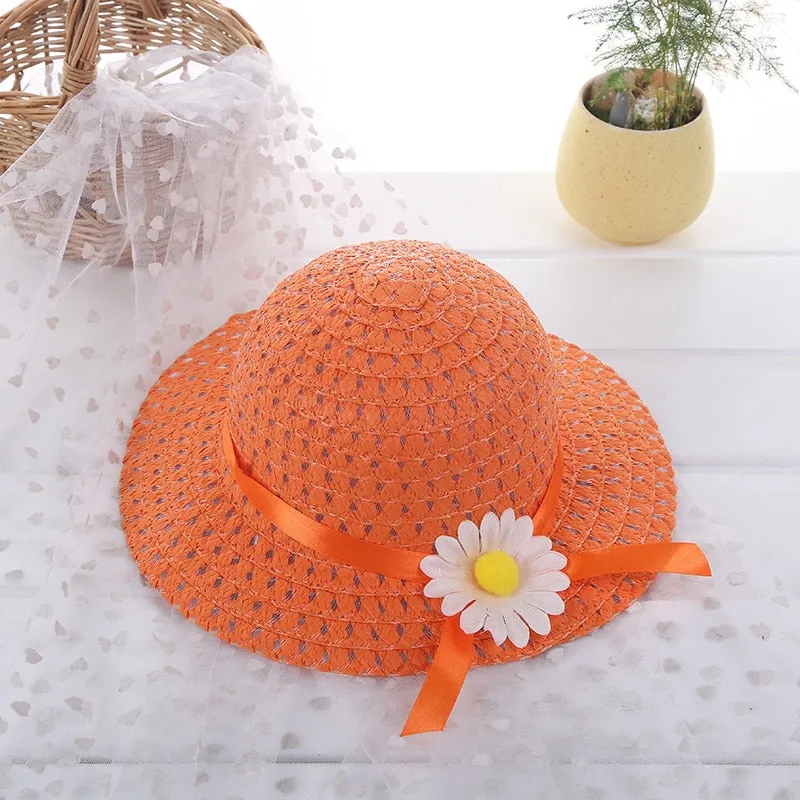 Girls Beach Hat Set