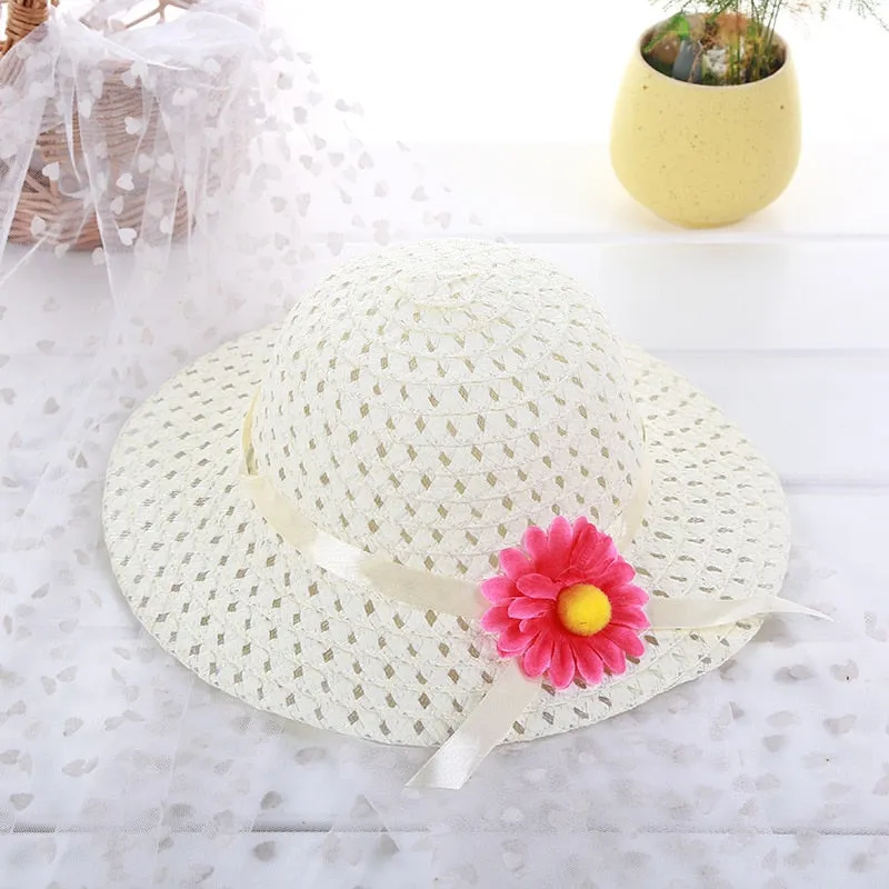 Girls Beach Hat Set