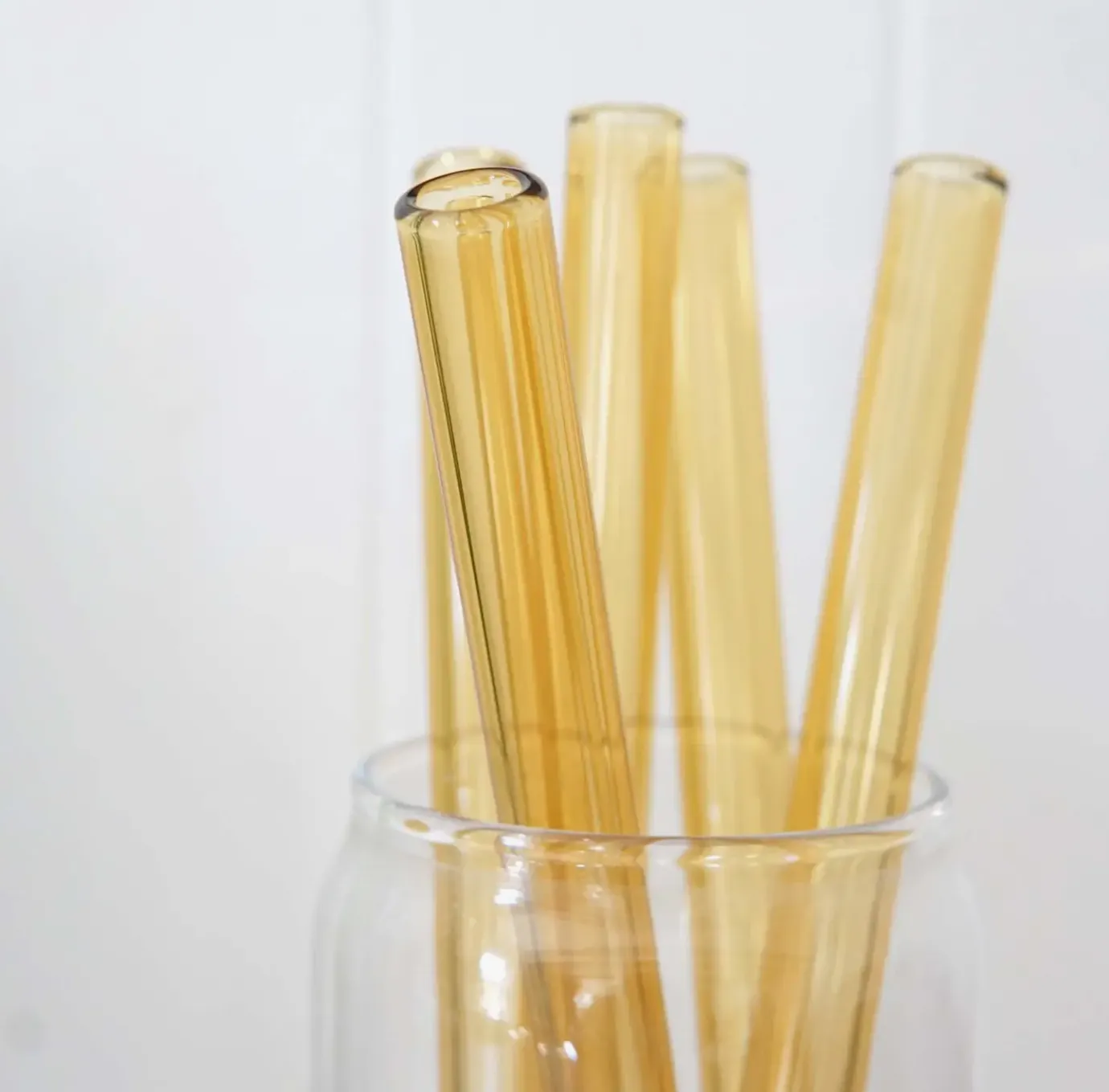 GLASS WIDE STRAW