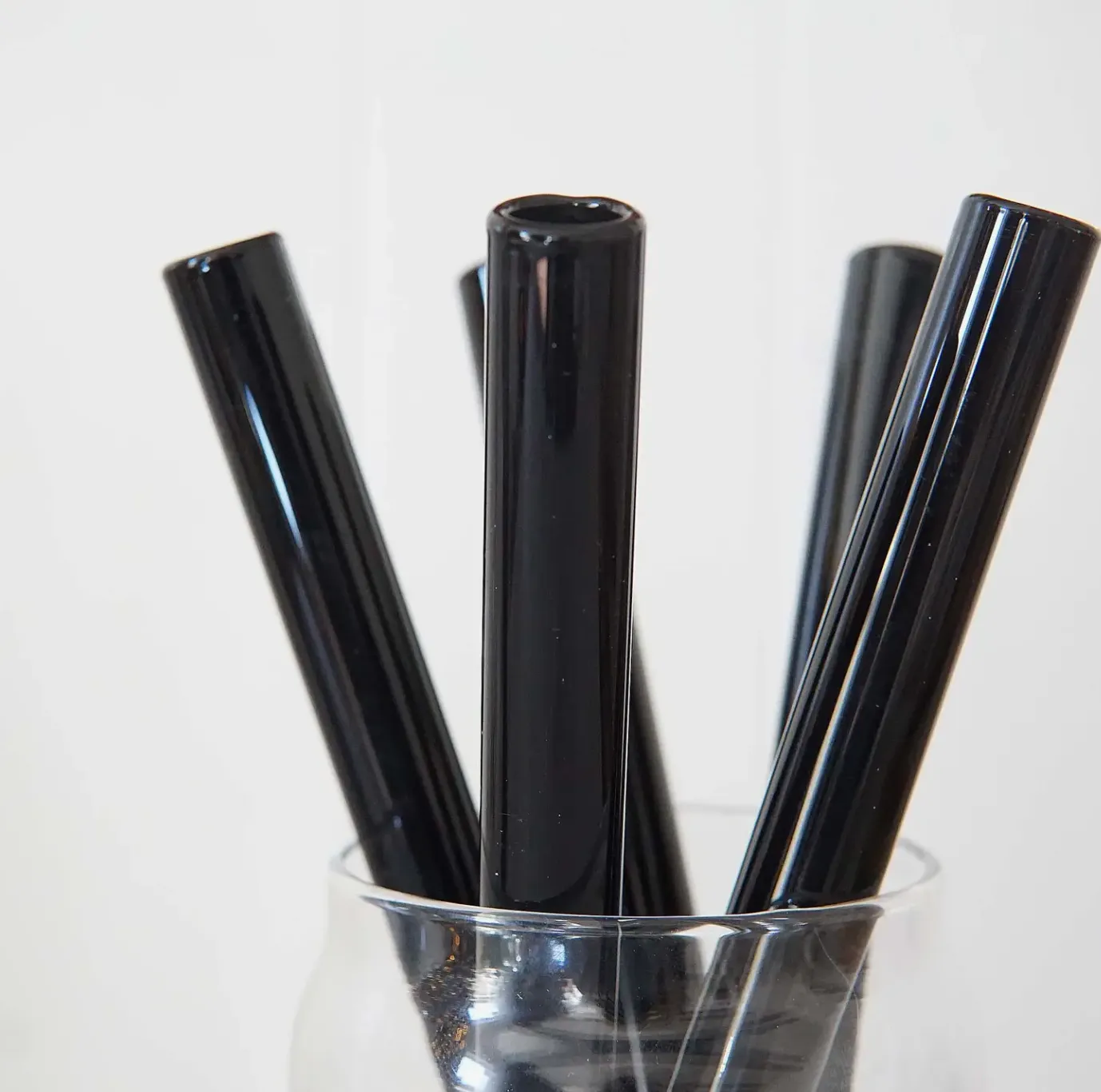 GLASS WIDE STRAW